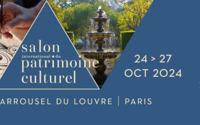 Rémy Garnier au Salon International du Patrimoine Culturel pour l’édition 2024 !