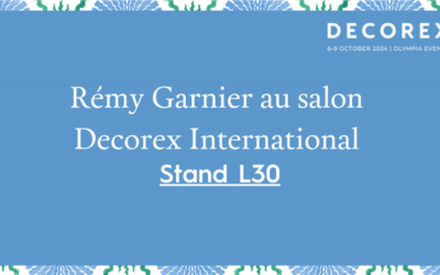 Rémy Garnier au salon Decorex International à Londres